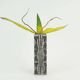 rare brutalist mid century VASE made of cast aluminum casper studioguss 70s