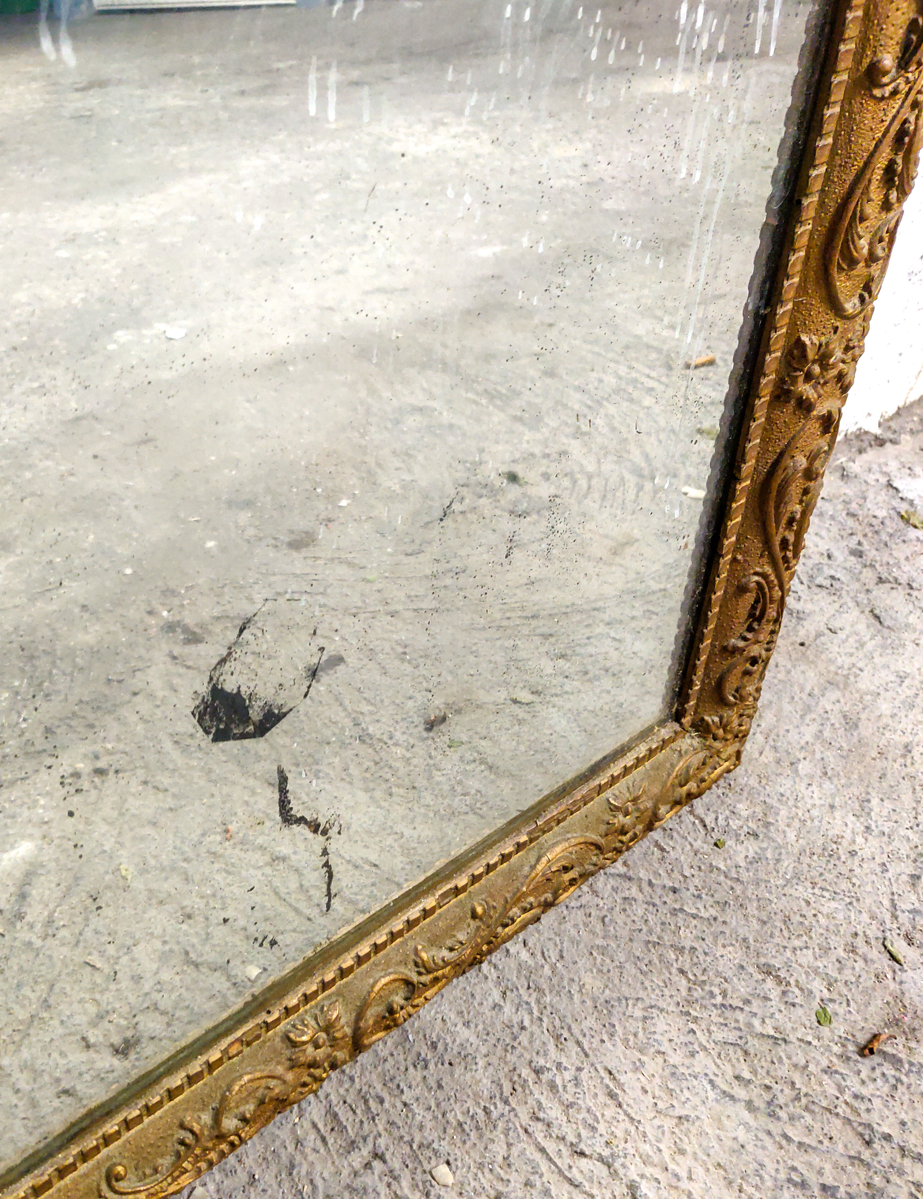 Napoleon III Mercury Mirror 122 cm