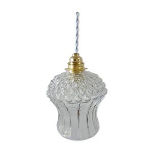 suspension vintage en - verre