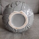 Art-deco vase with floral pattern