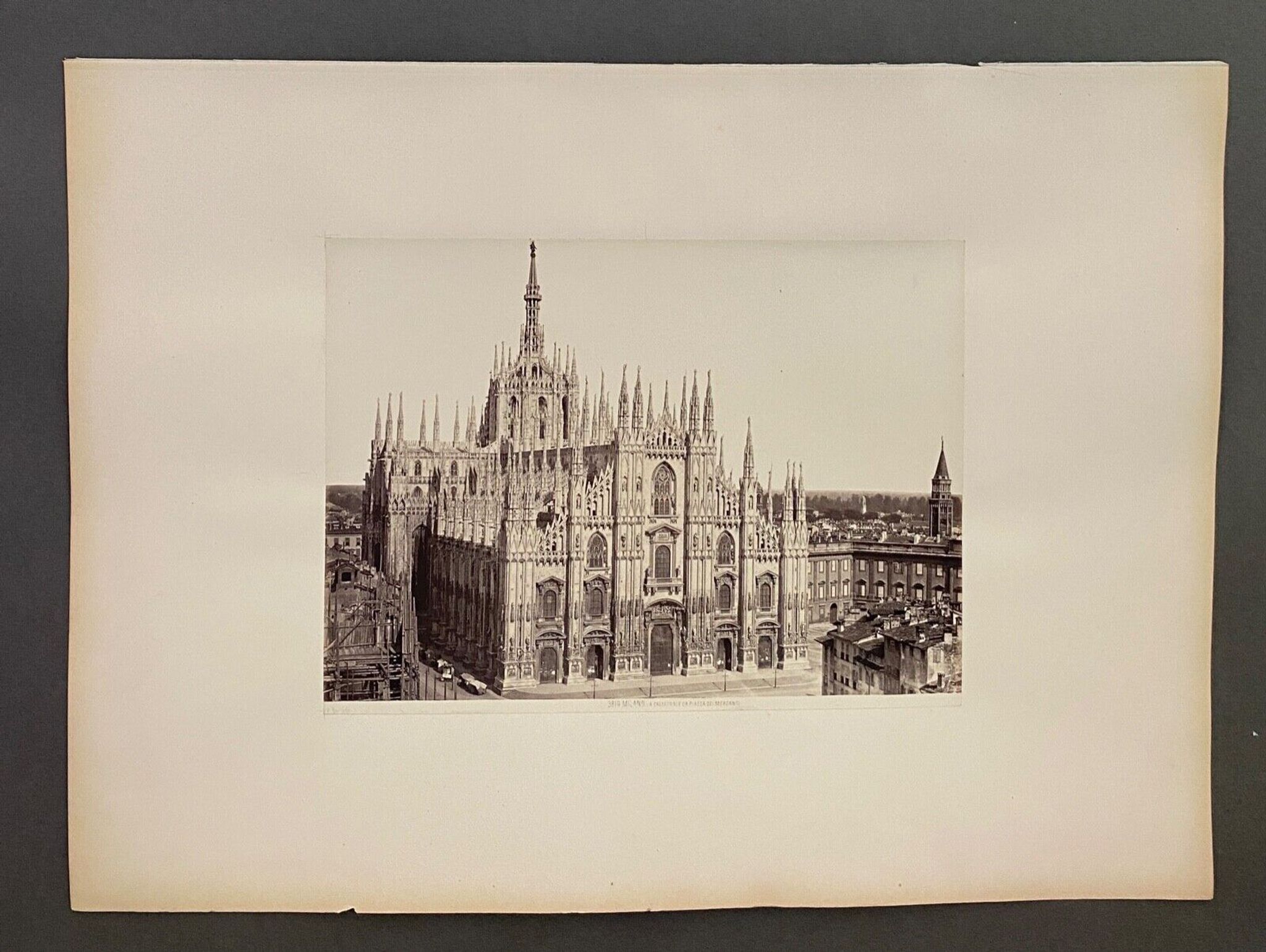 Photo Cathedral 3819 Milano Cattedrale da Piazza dei Mercanti Albumine