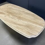 Vintage marble dining table, 1970s