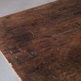 Antique workshop table - Savoy folk art, circa 1900