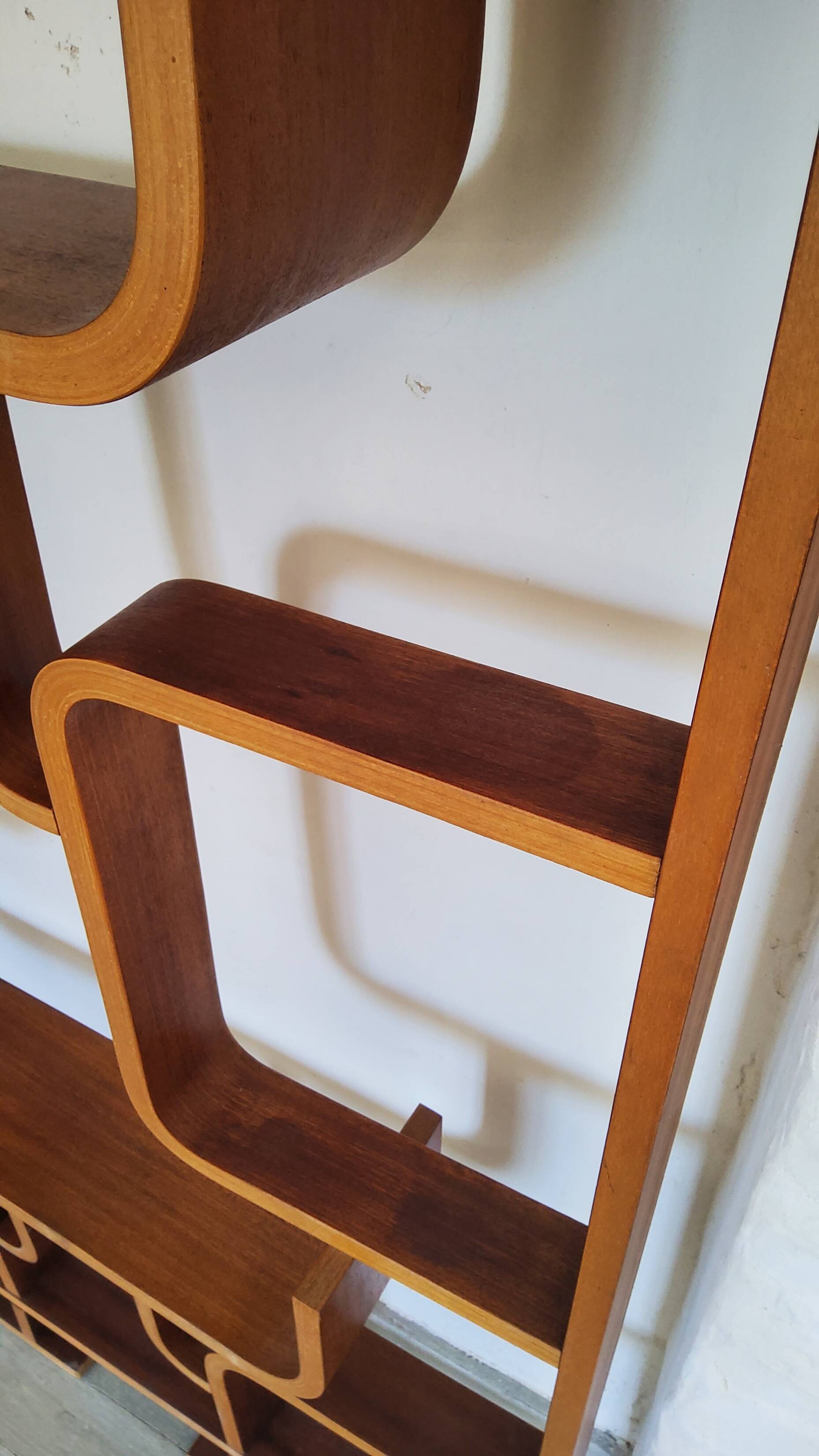 Vintage Czech screen by Ludvik Volak, 1960 for Drevopodnik Holesov