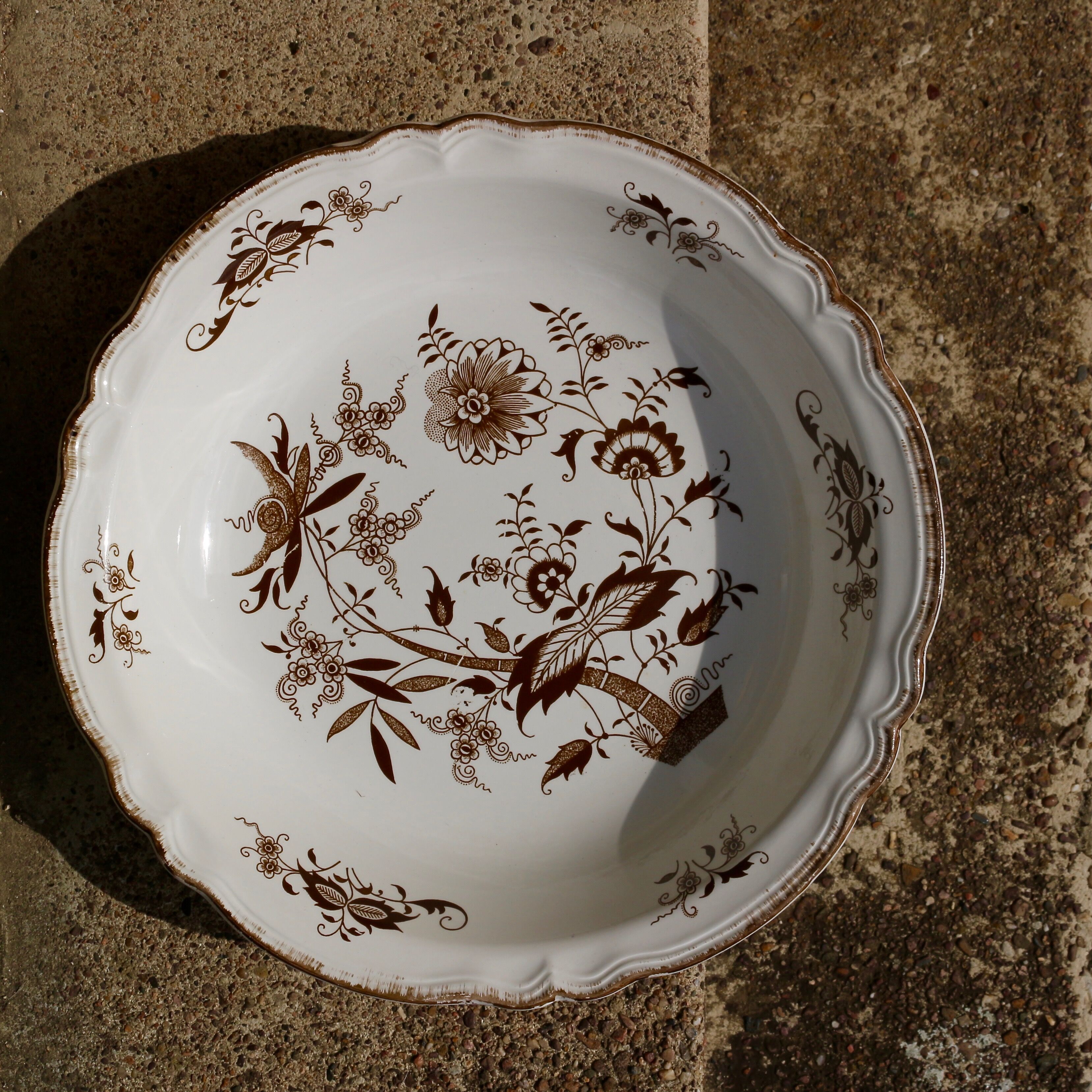 Bowl, Windsor model of Sarreguemines