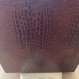 1960s cutlery box with Croco-style coating