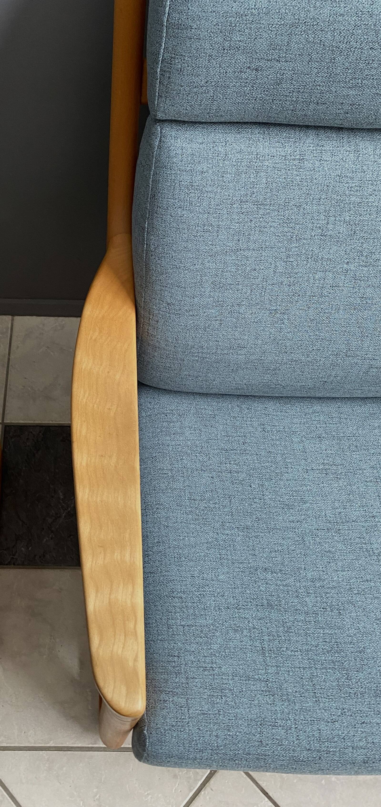 Danish highback chair by Johannes Andersen for Silkeborg