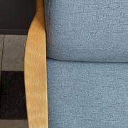 Danish highback chair by Johannes Andersen for Silkeborg