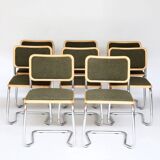 Set of 8 B32 chairs