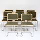 Série de 8 chaises B32