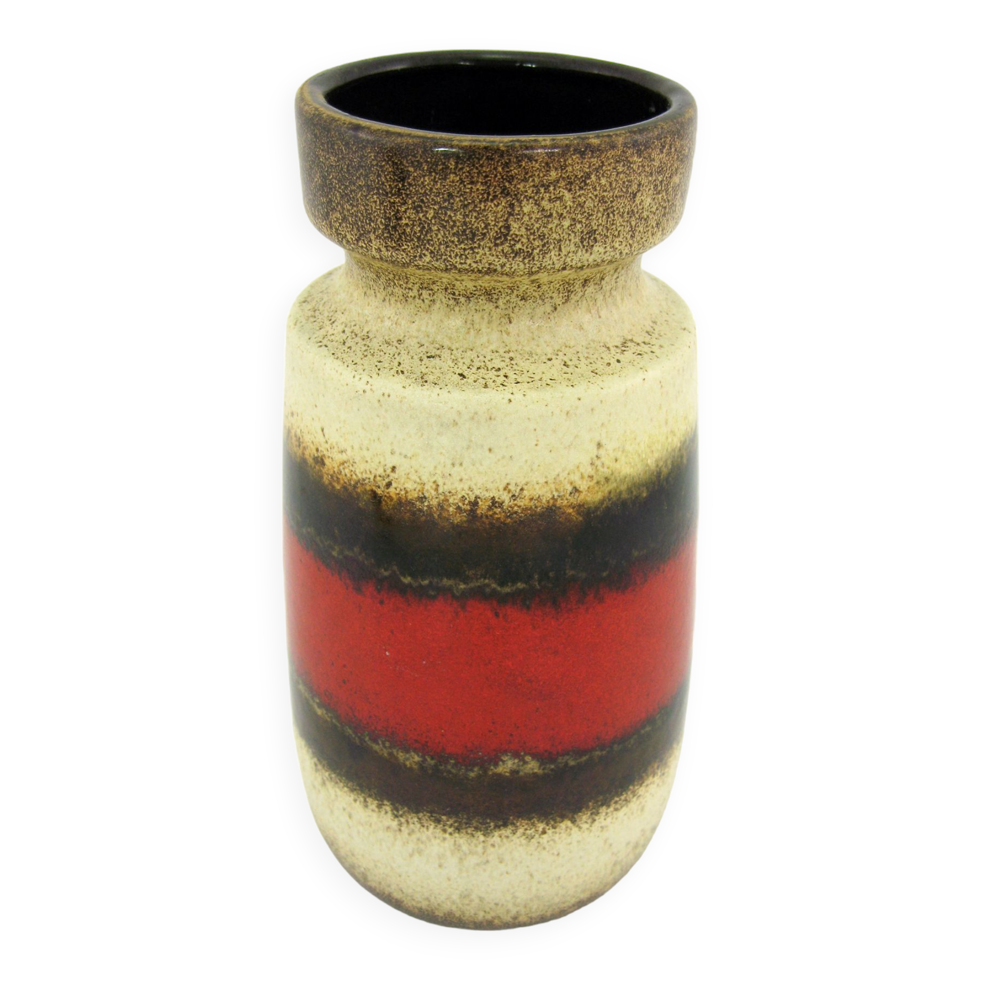 Vase en céramique - Fabiola Scheurich keramik - West Germany Pottery - vintage années 70