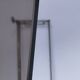 Wall shelf silver patina bronze glass early 20th century