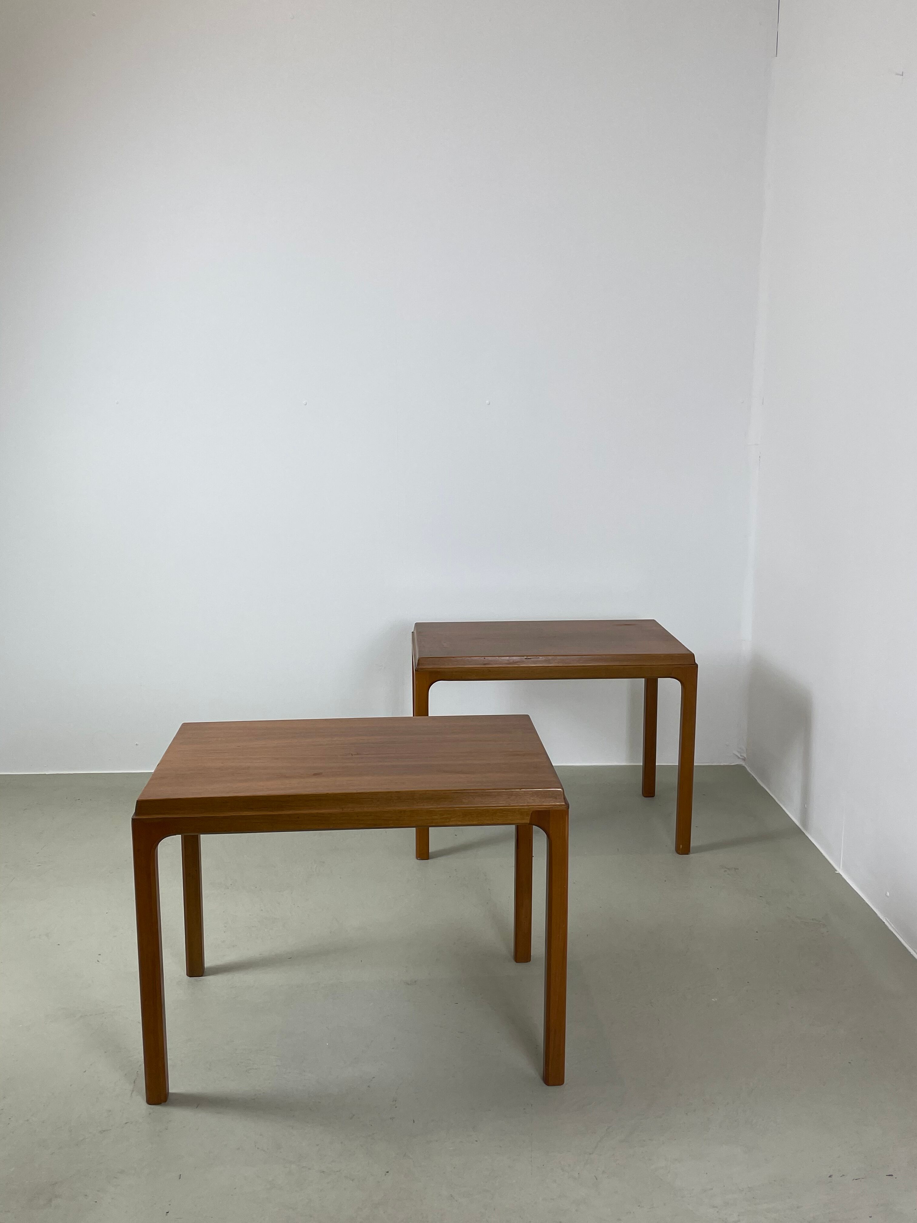 Swedish midcentury beside tables 1960