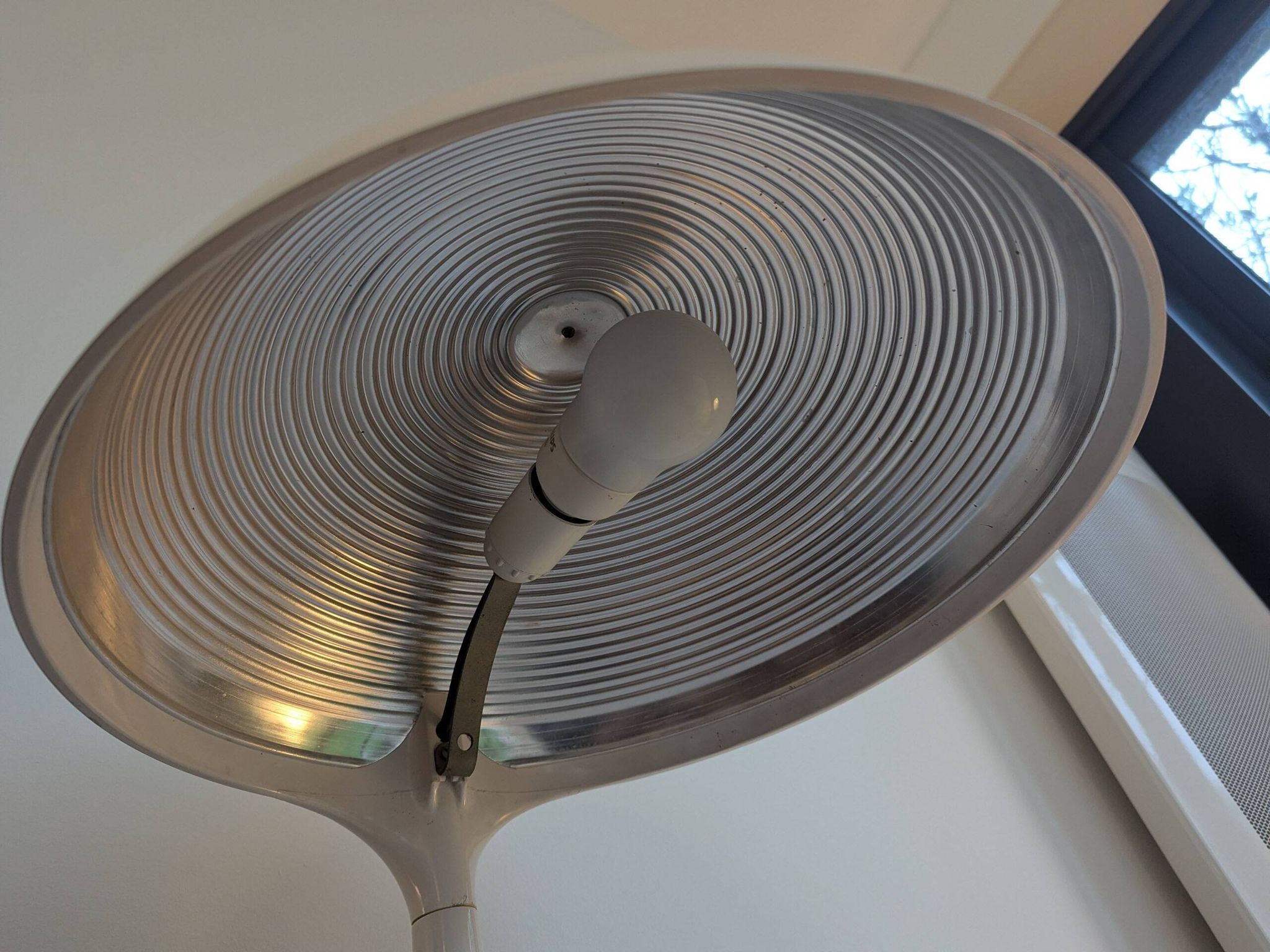 Cobra table lamp by Elio Martinelli for Martinelli Luce from the 1960s-70s.