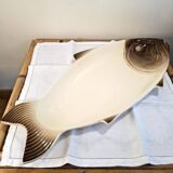 Plat poisson céramique Longwy