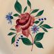 Set of 5 plates - hand-painted - Sarreguemines - Digoin model