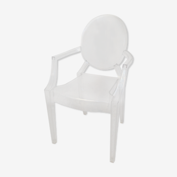 Chaise Lou Lou Ghost Kartell violette