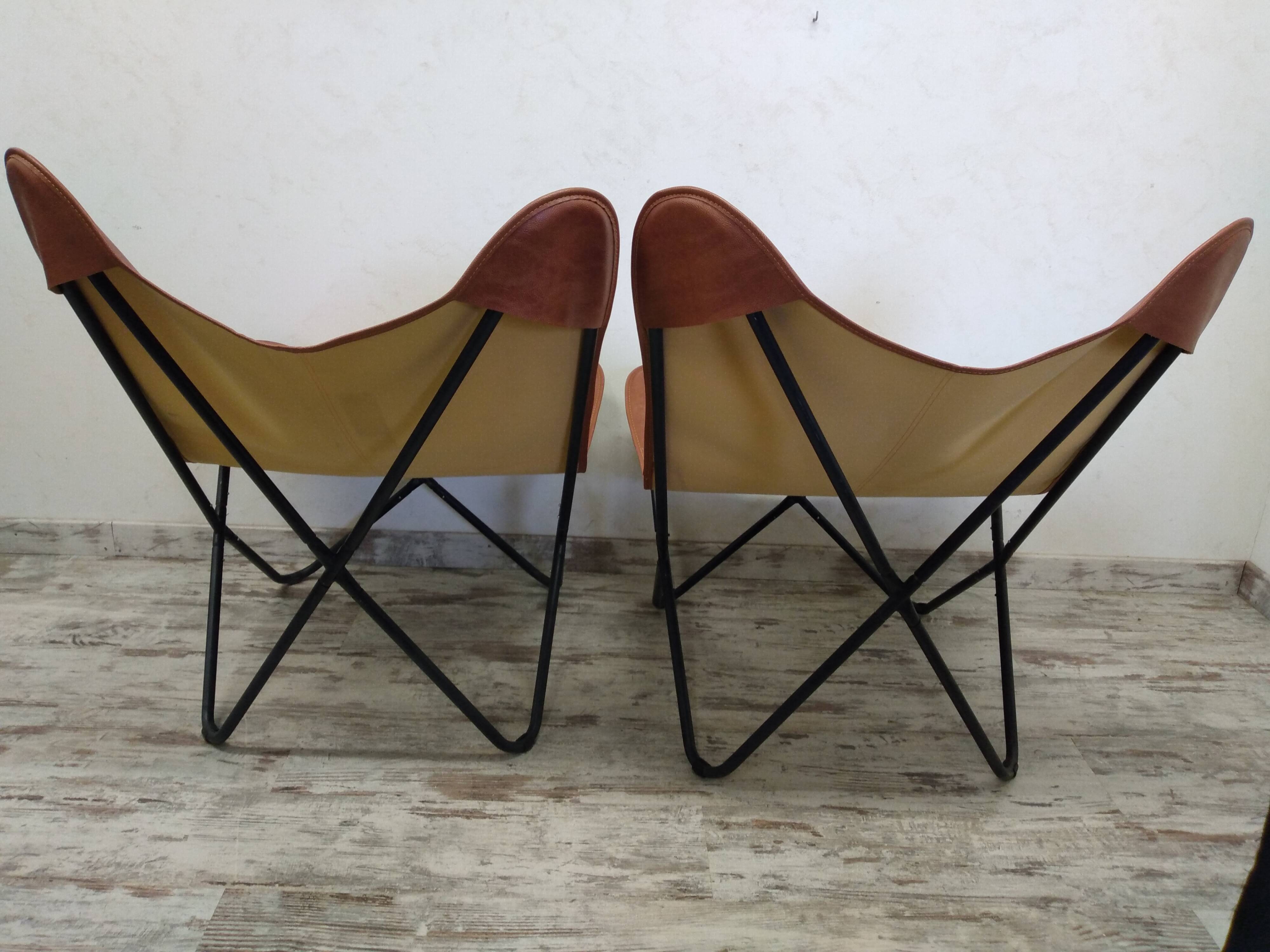Butterfly armchairs