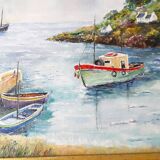 Marine painting painting