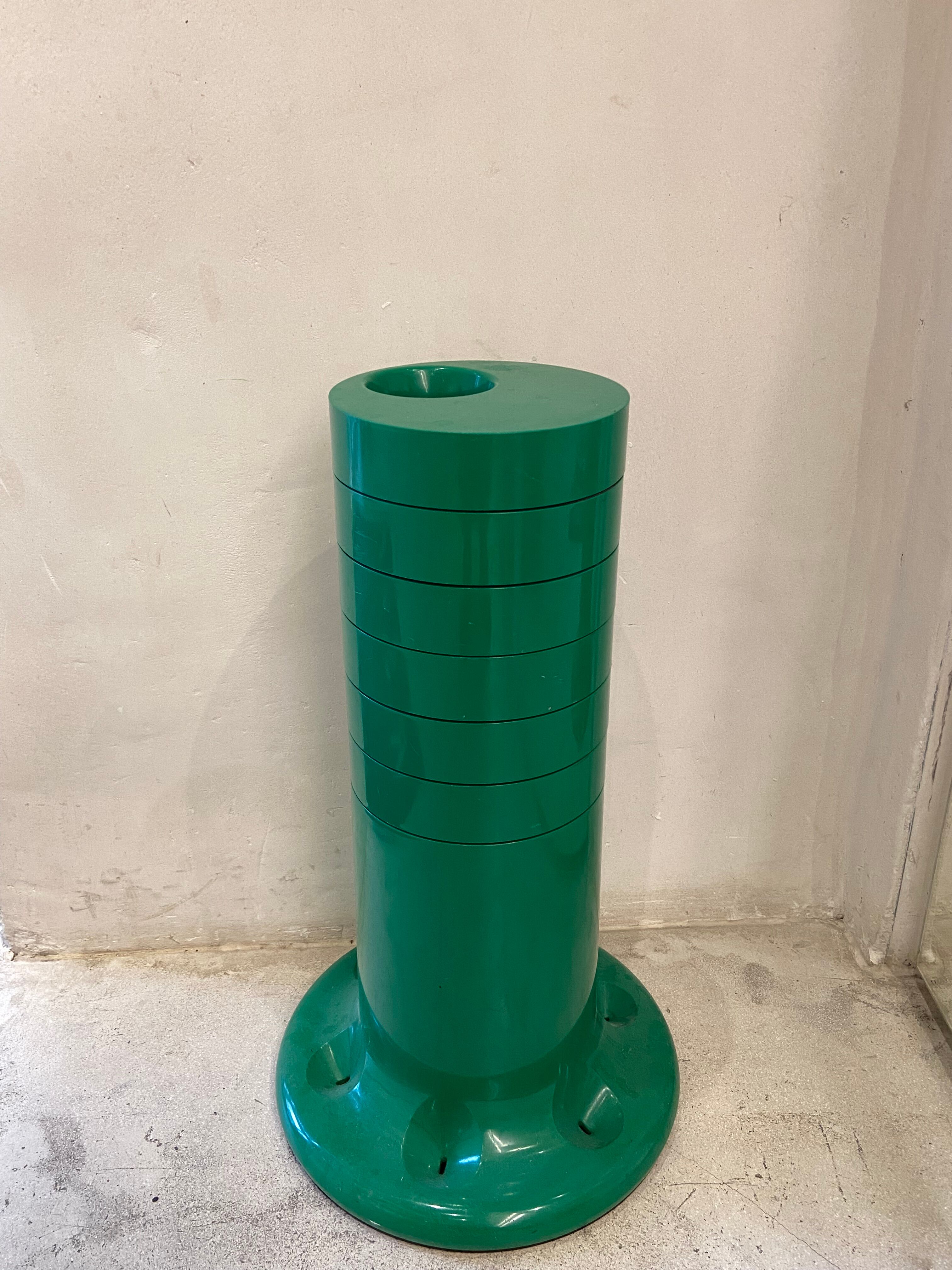 Pluvium green umbrella stand