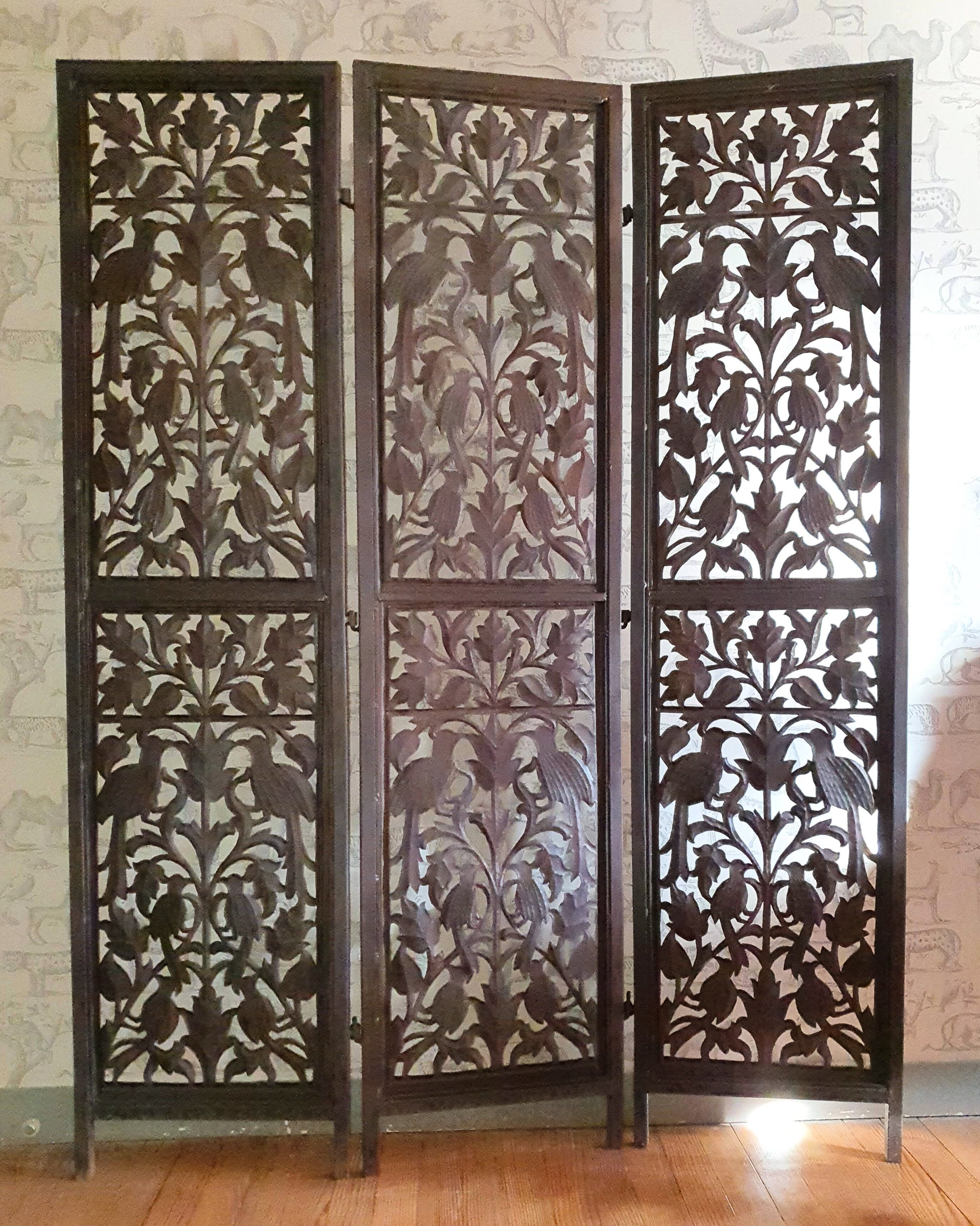 Cut metal screen