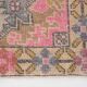 4x8 Rug For Guest Room Red & Pink Vintage Rug, 124x230Cm SK 3780