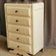 Chest of drawers vintage pietement "mustache"