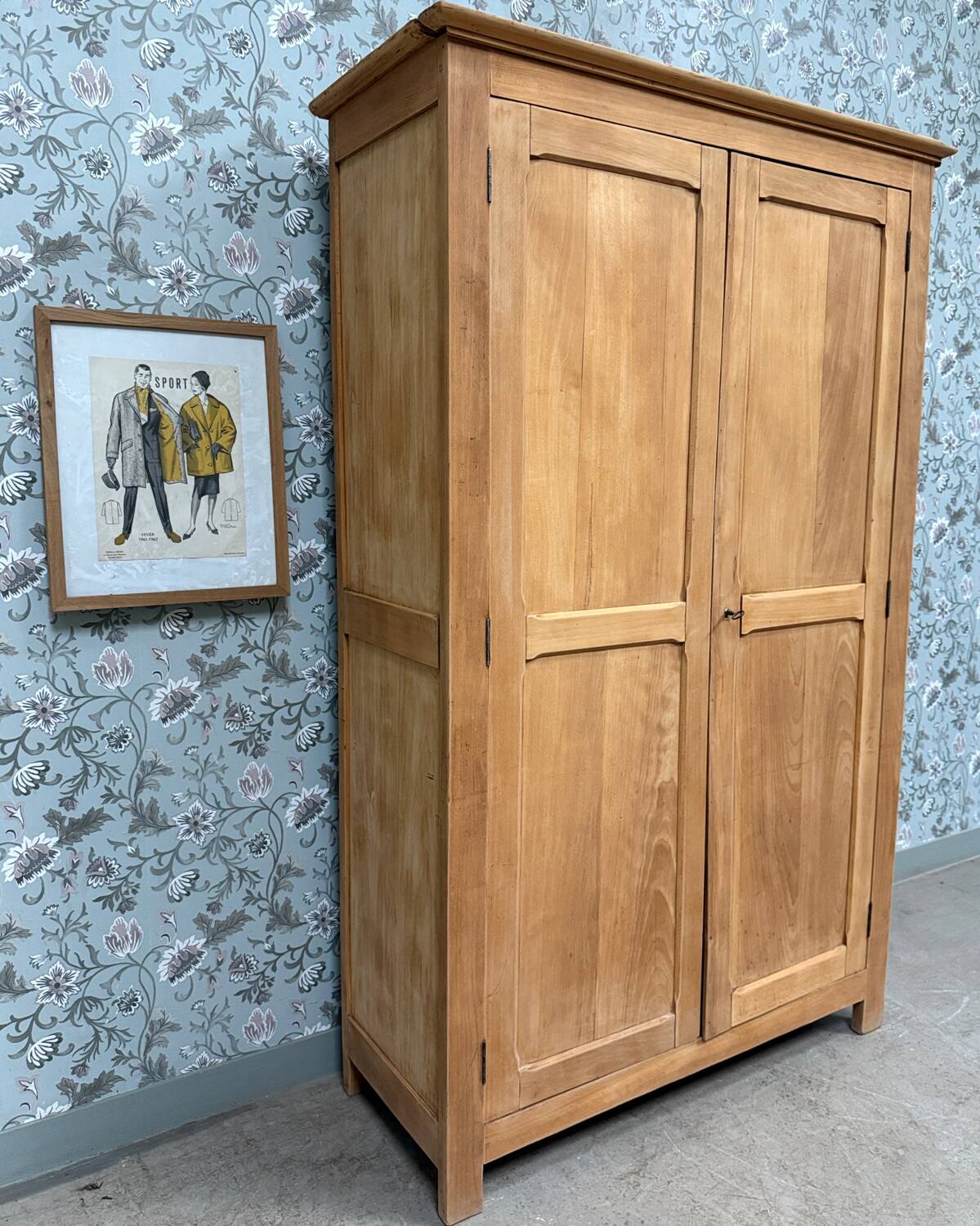 Parisian beech wardrobe (renovated)