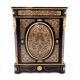 Antique boulle chest of drawers from the mid-19th century, France.