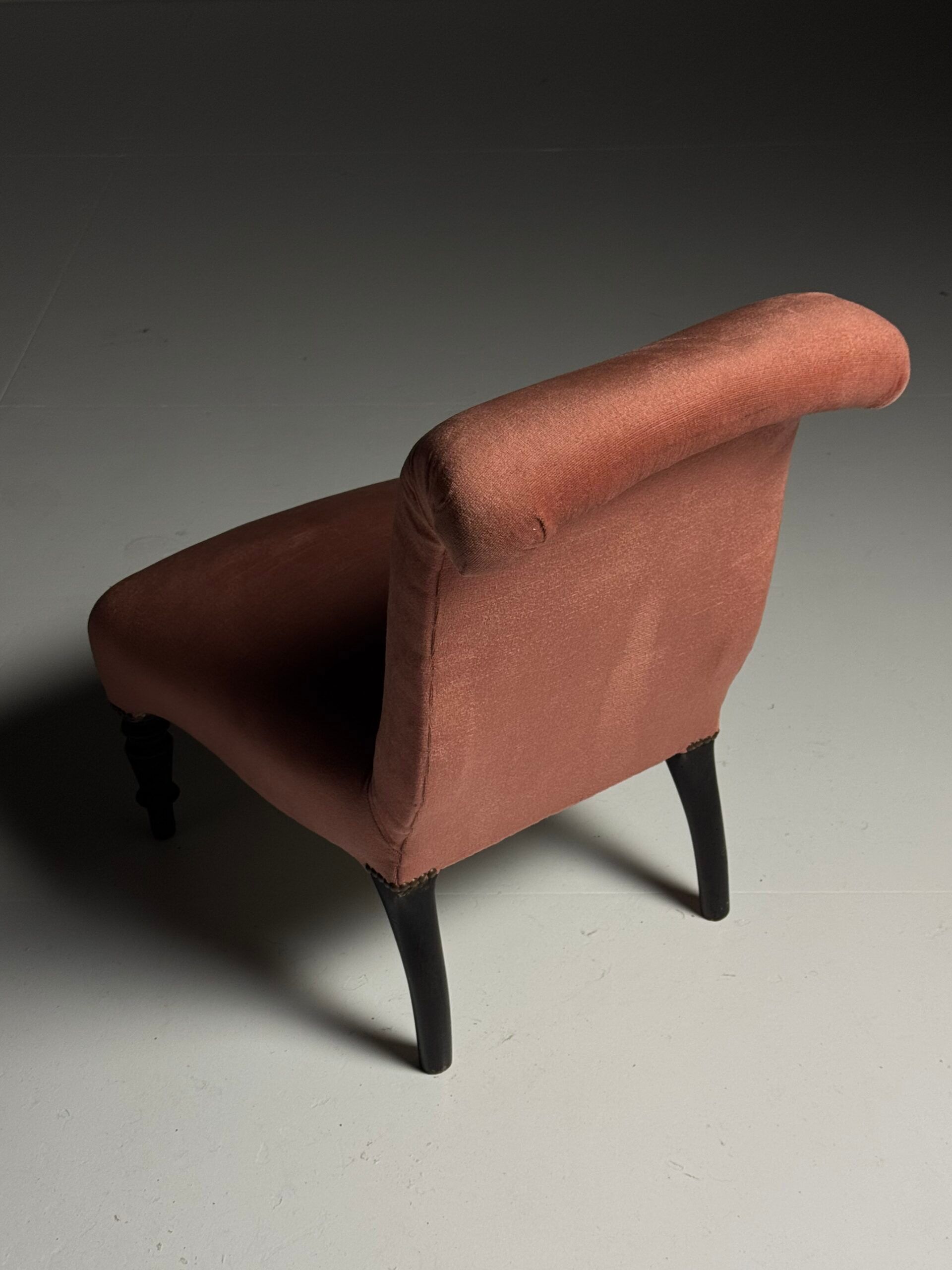 Ensemble de 2 fauteuils à pantoufles français vers 1900