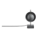 Oxidized metal table lamp, contemporary work.