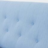 Swedish modern elegant Carl Malmsten sofa 'Samsas' by OH Sjögren, 1960's