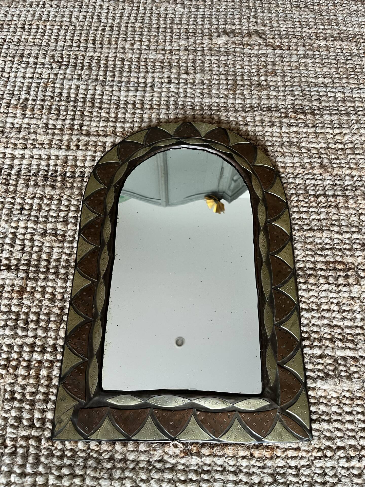 Miroir en laiton 