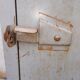 Metal wardrobe