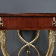 Console en placage d’acajou, style Empire – 1re partie XXe