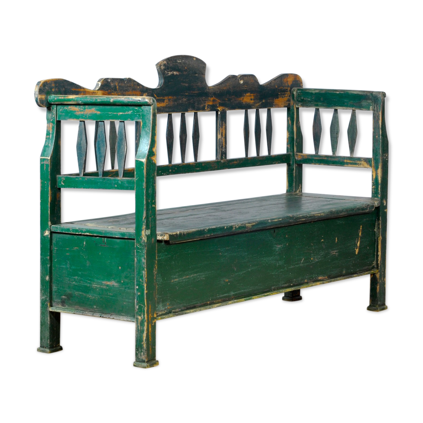 Antique Box Bench, 1920's