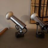 Two vintage Targetti spotlights
