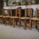 Ensemble de 6 chaises attribuées à Charles Dudouyt 1950’s
