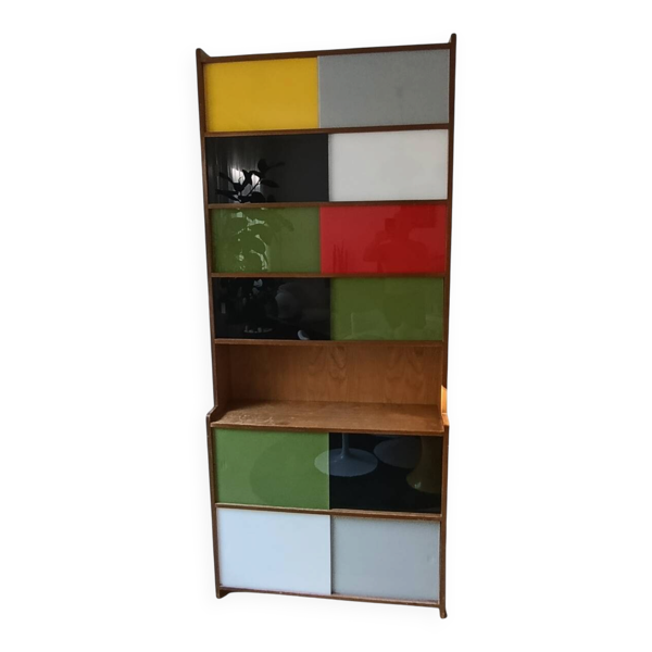 Bibliothèque ''Oscar'' de Didier Rozaffy, années 60/70