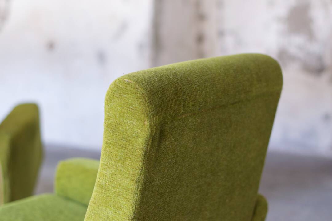 Sofa living room set - 2 designer armchairs 1960 by Pierre Guariche