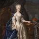 Great 18th century painting, portrait of a young princess