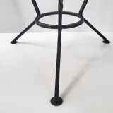 Vintage 1950s pedestal side table