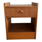 Table de chevet scandinave en teck, 1960