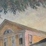 "The Tishashev House – Opochka" signed A. A. Yeremin