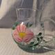 Decorative jug with floral pattern