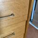 Vintage light oak chest of drawers