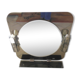 Mirror ISA brand with sconces - mirror with sconces 67x70cm