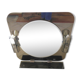 Mirror ISA brand with sconces - mirror with sconces 67x70cm