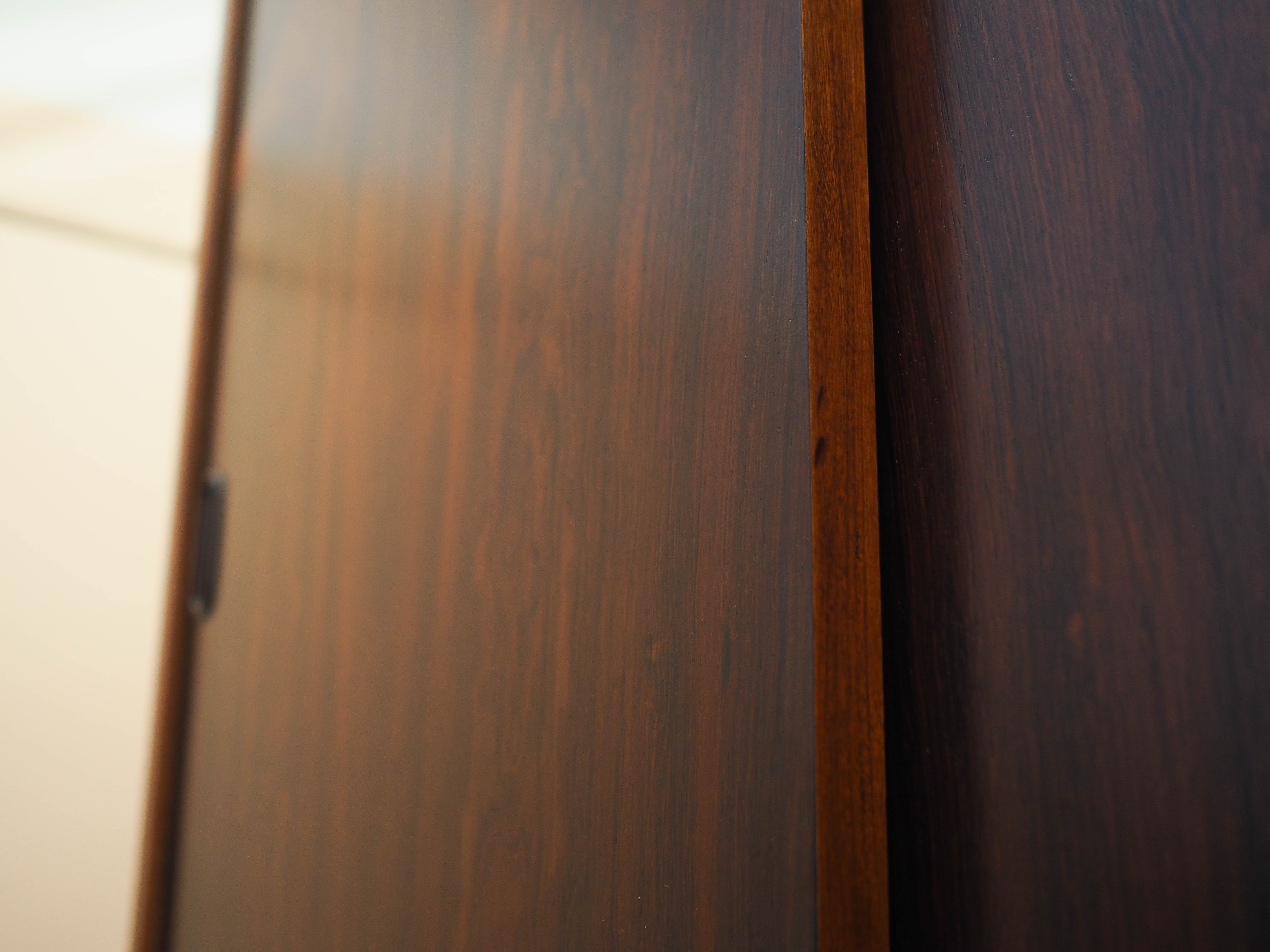 Rosewood wardrobe, Danish design, 1970s, made in Denmark