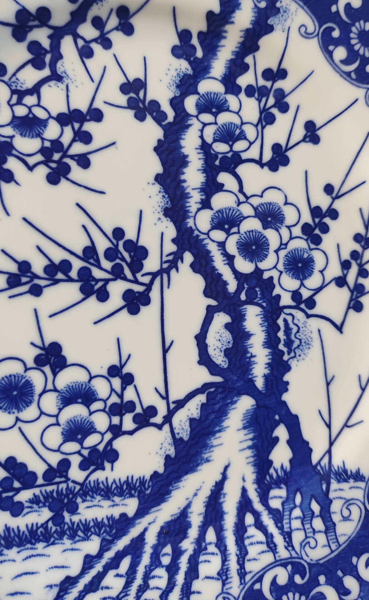 Vintage ceramic plate
